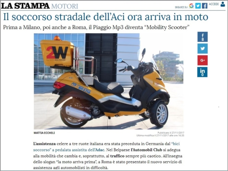 Articolo La Stampa 27nov2017