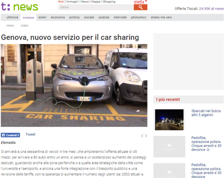 car sharing genova