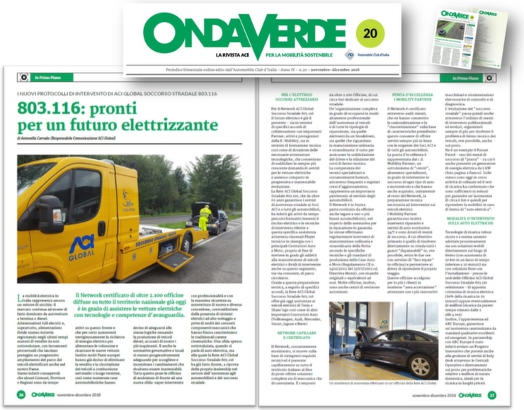 onda verde 20 aci global servizi